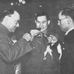 Netaji Subhas Chandra Bose being received by Burmese Head of State, Dr. Ba Maw