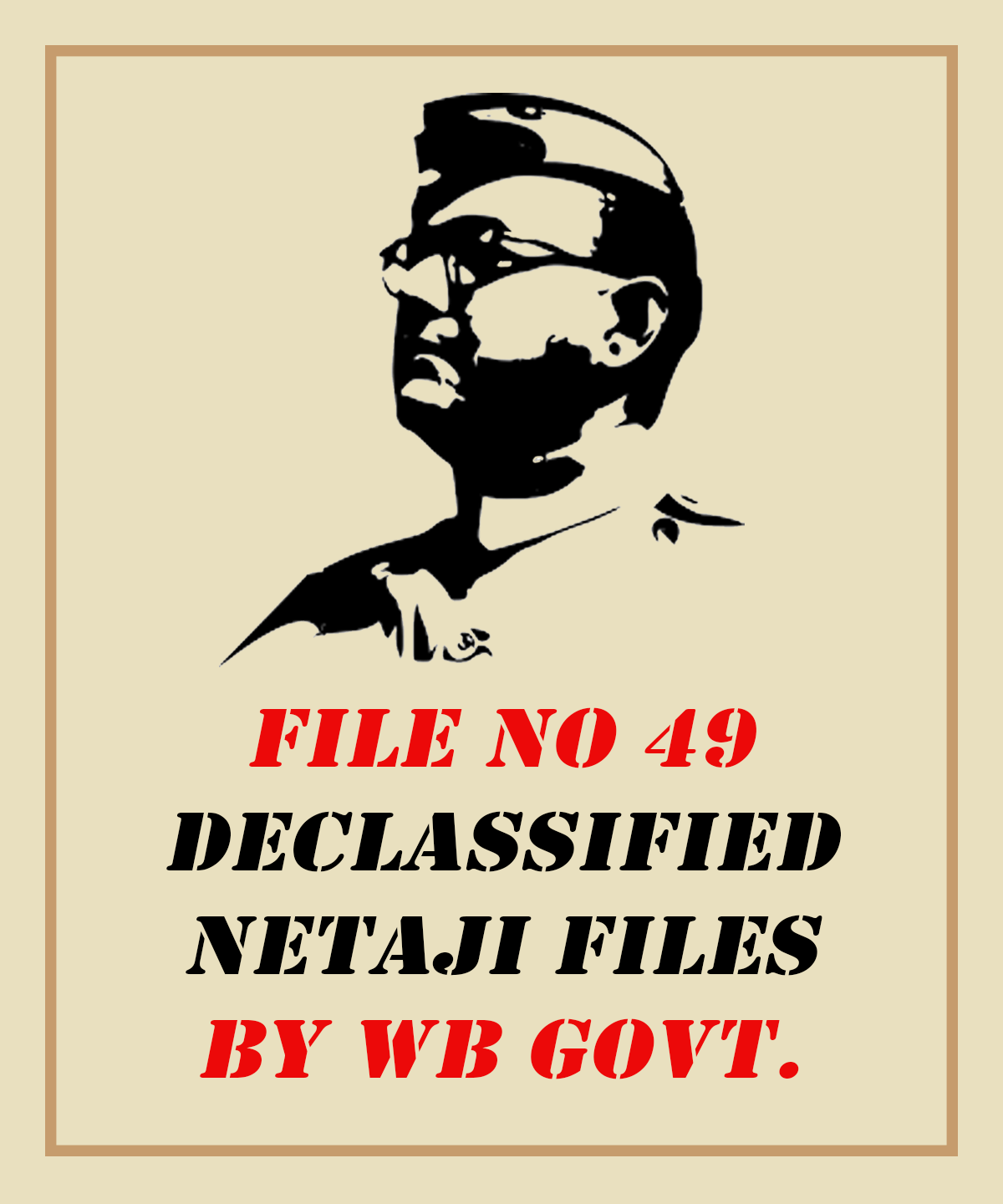Declassified files of Netaji No.49 by WB Govt.